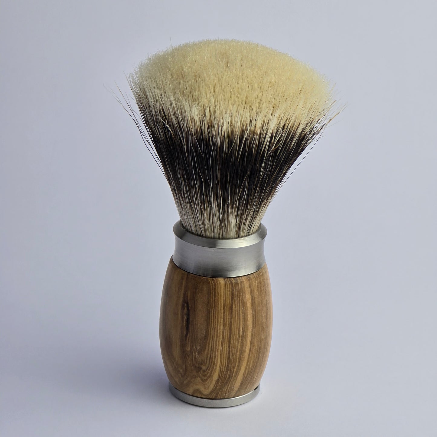 Customizable wooden badger brush