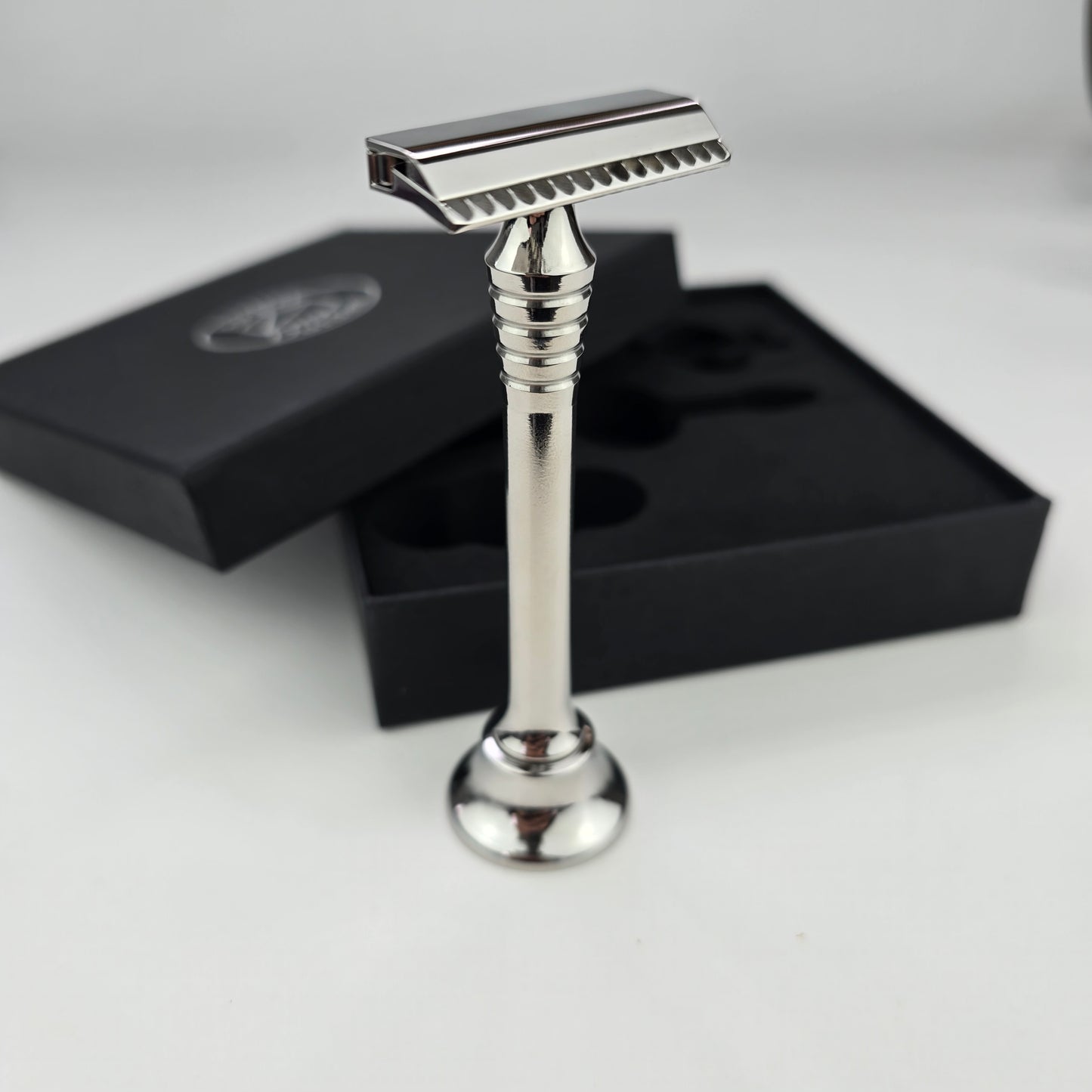 Rasoir Vestige – Complet (tête, manche et support)